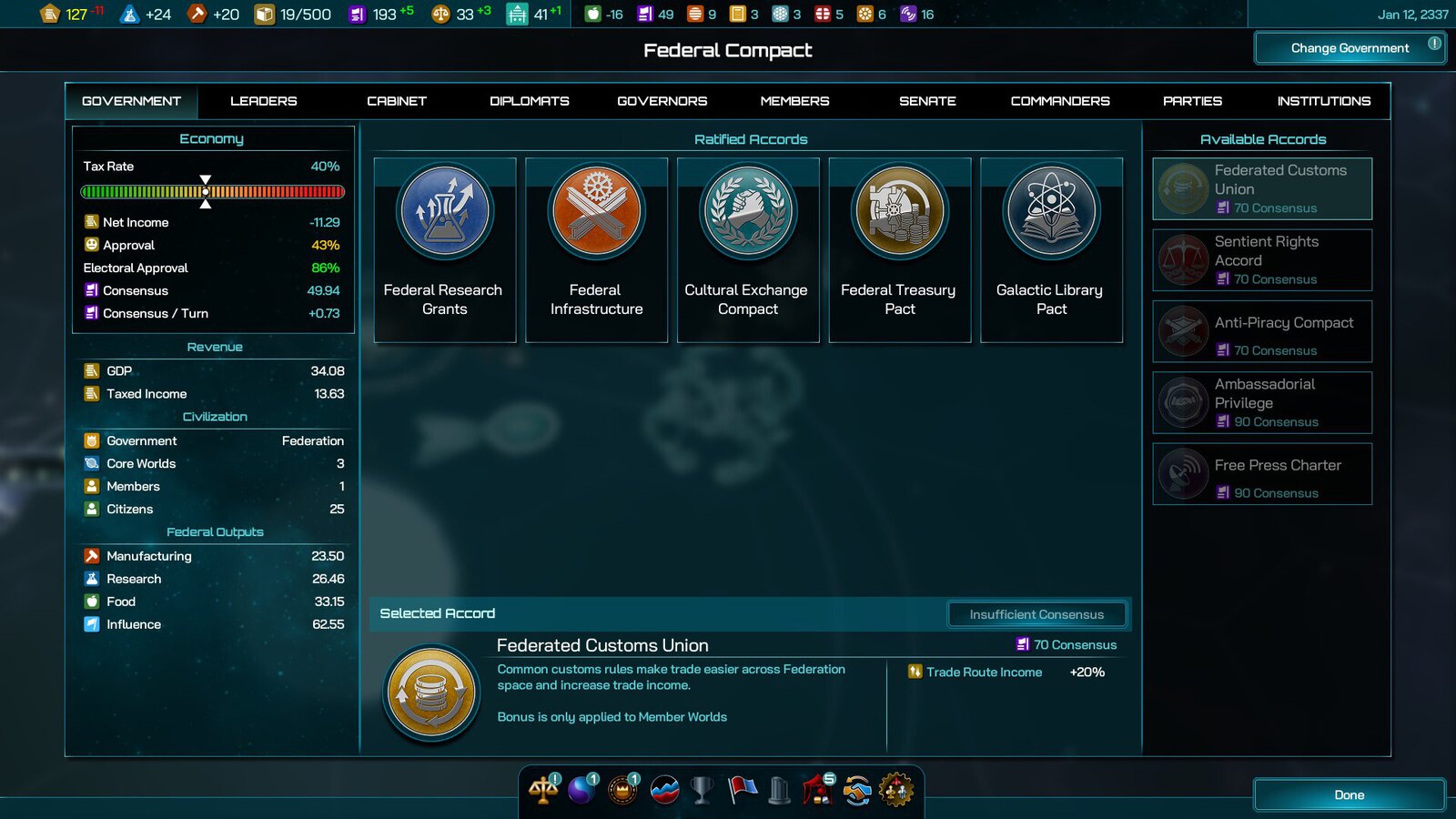 Galactic Civilizations IV - Federations & Empires