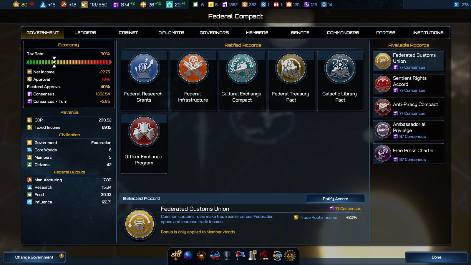 Galactic Civilizations IV - Federations & Empires