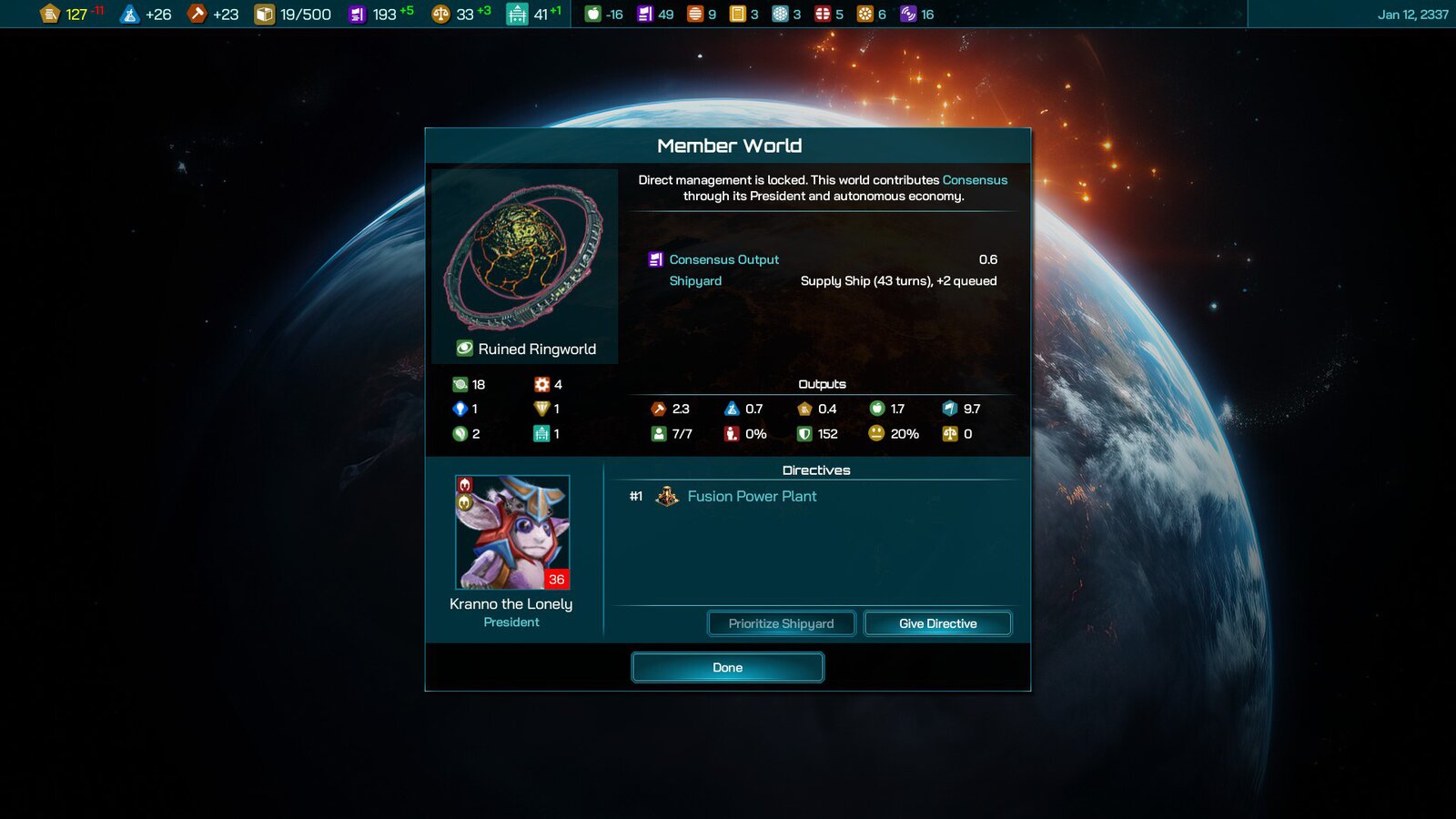 Galactic Civilizations IV - Federations & Empires