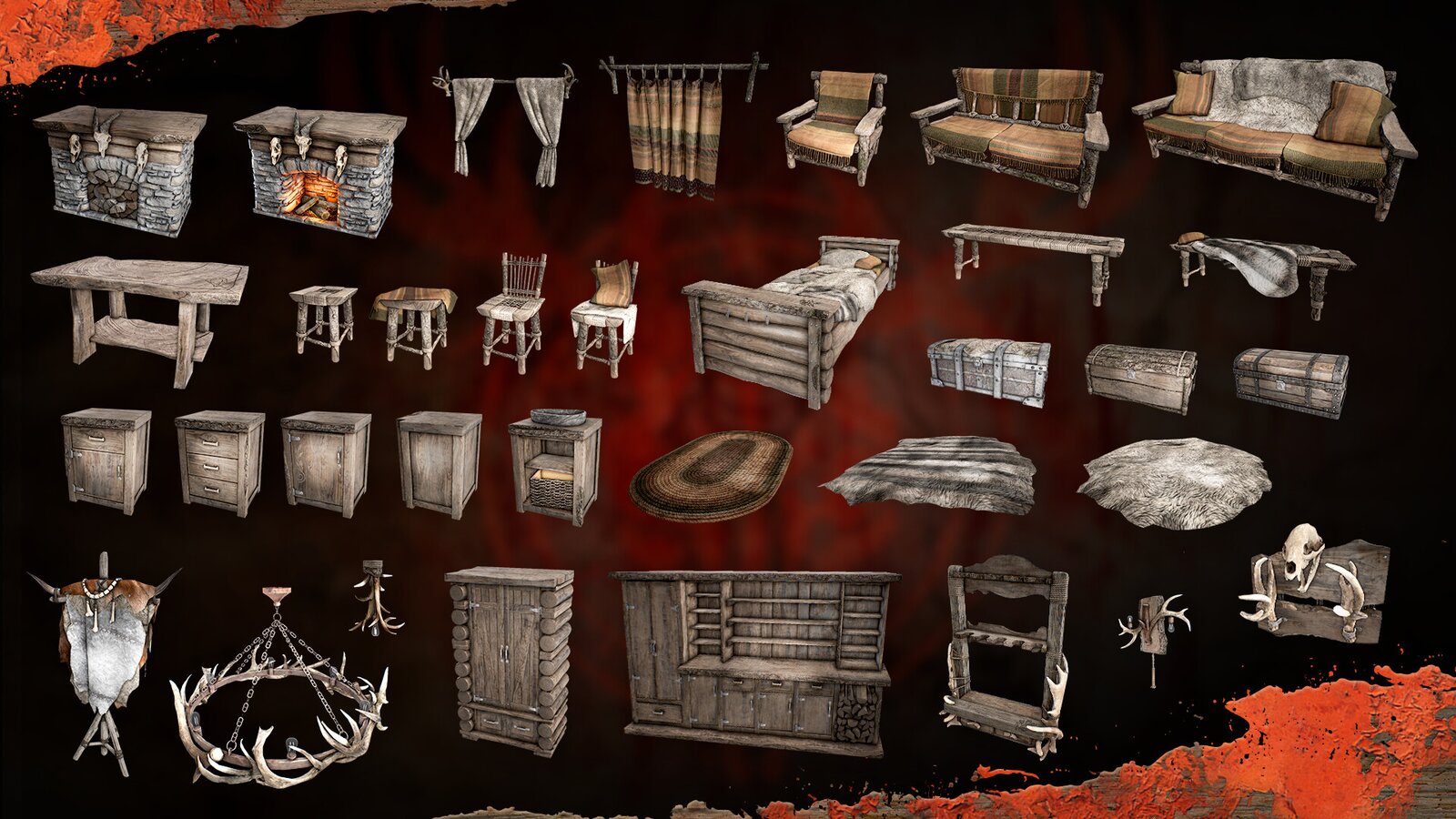 SCUM: Woodland Furniture Pack
