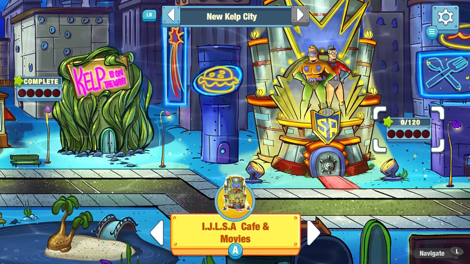 SpongeBob: World 3 - New Kelp City!