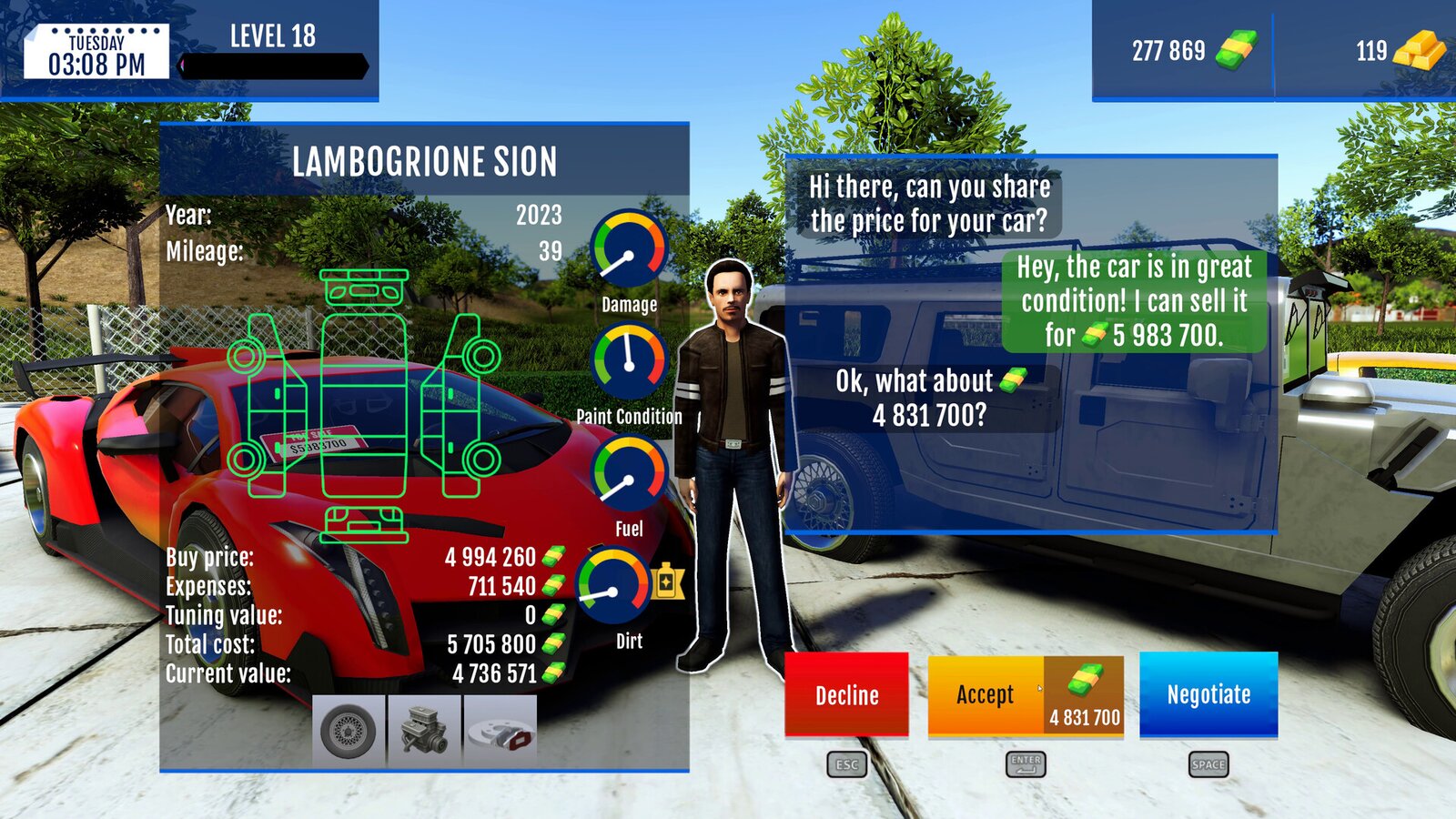 Car Sales Simulator