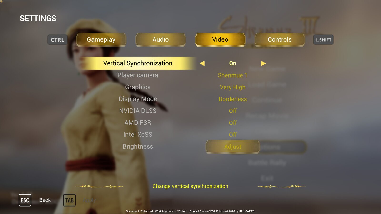 Shenmue III - Enhanced