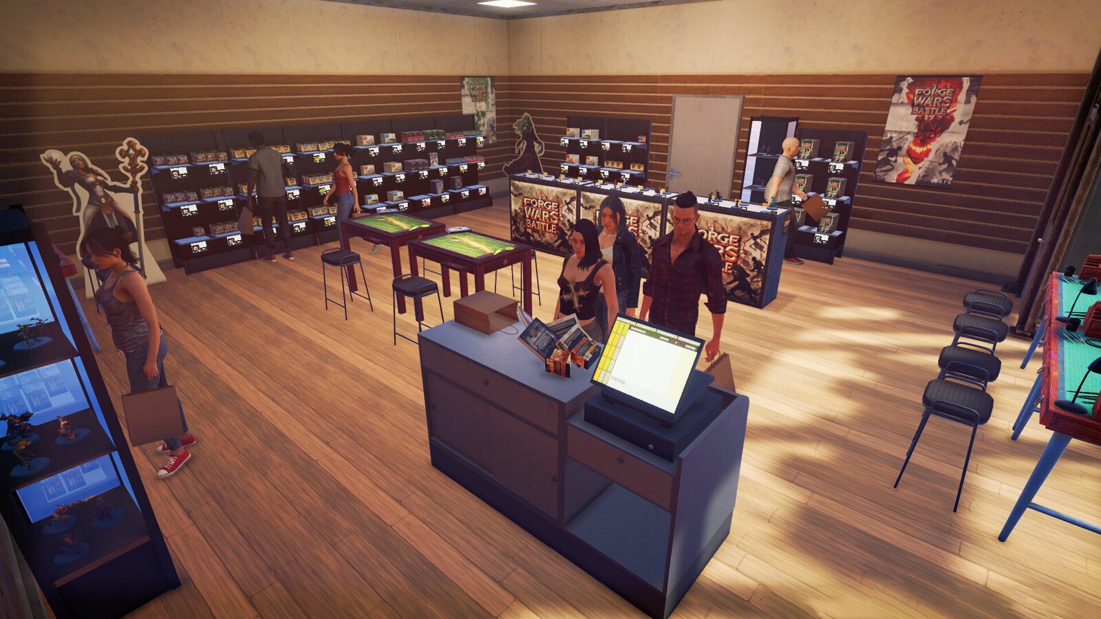 Tabletop Game Shop Simulator