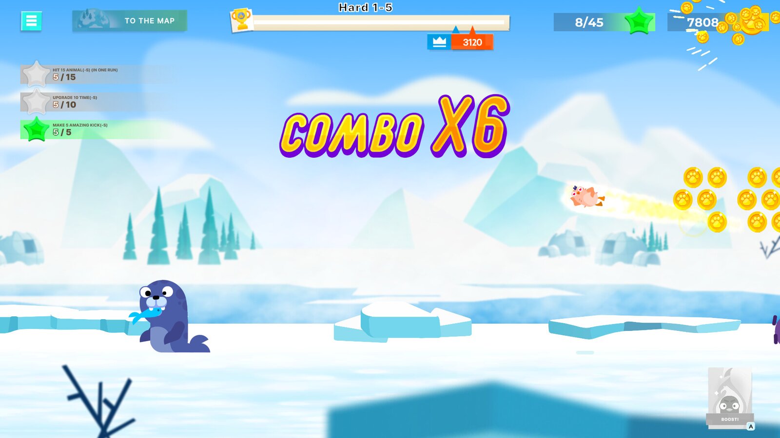 Bouncemasters 2: Pengu Throw