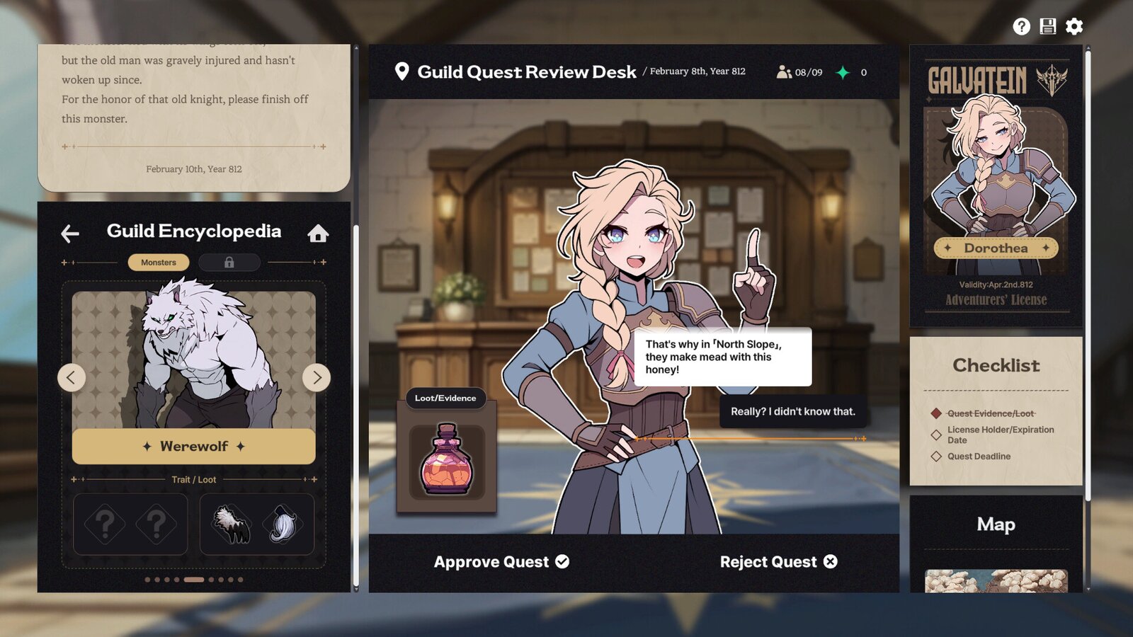 Galvatein: Adventurers' Guild