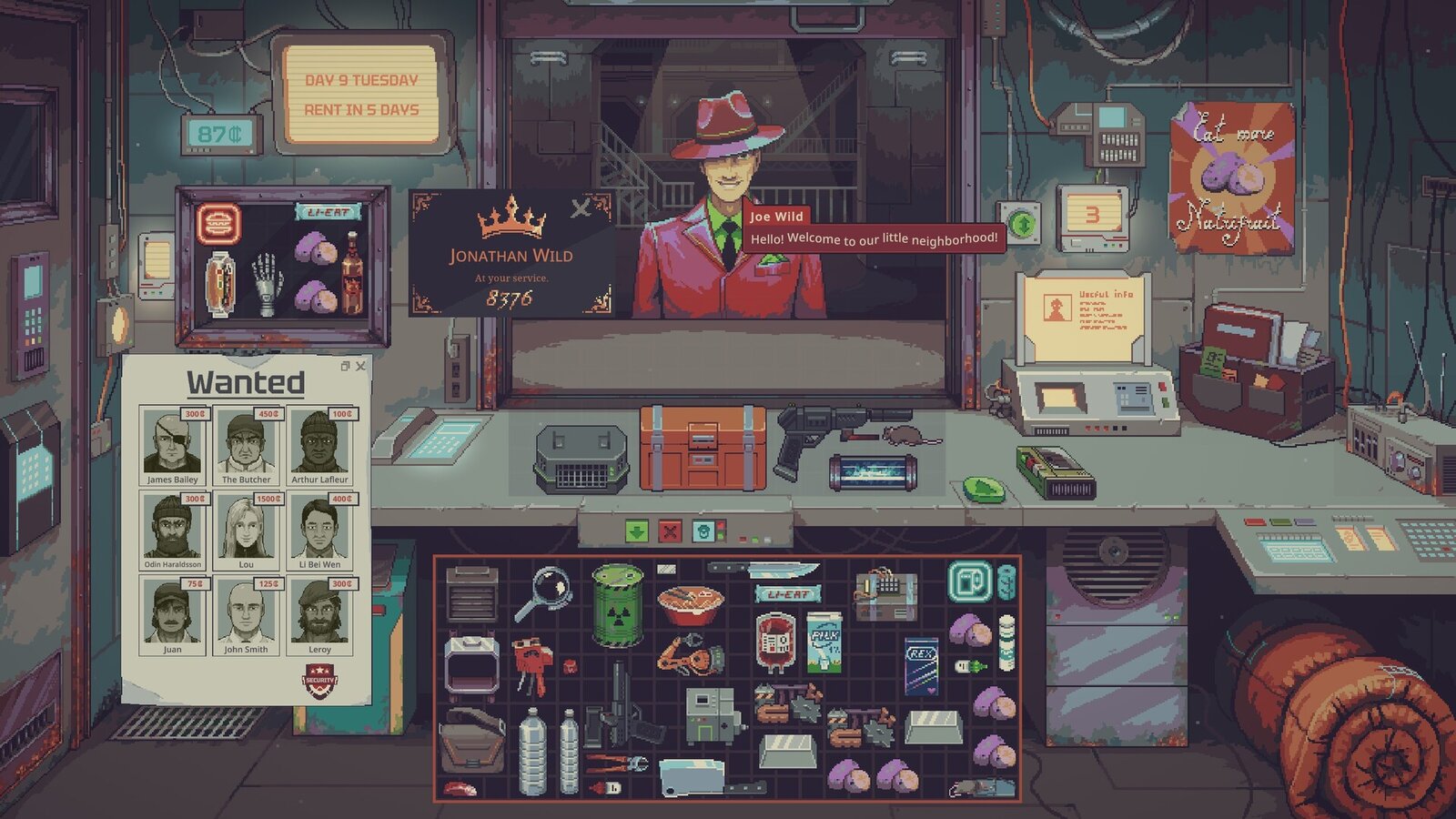 Probably Stolen - Cyberpunk Shopkeeper Sim
