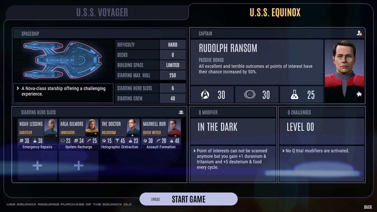 Star Trek: Voyager - Across the Unknown - Equinox DLC