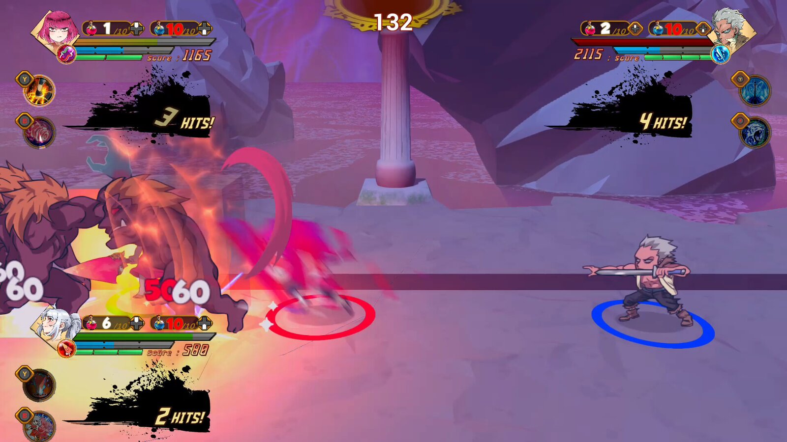 Unrivaled Heroes: 2.5D Brawler