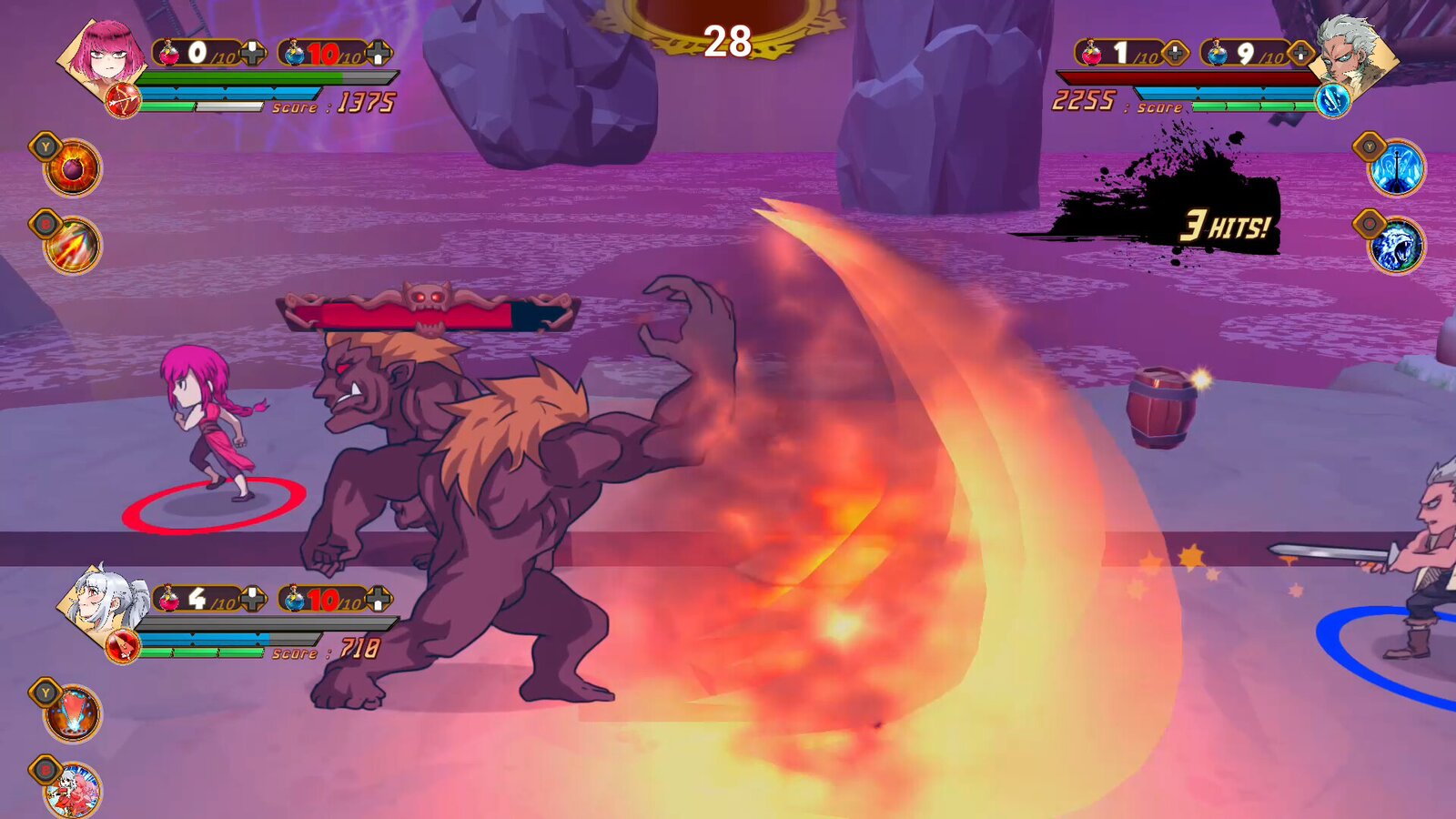Unrivaled Heroes: 2.5D Brawler