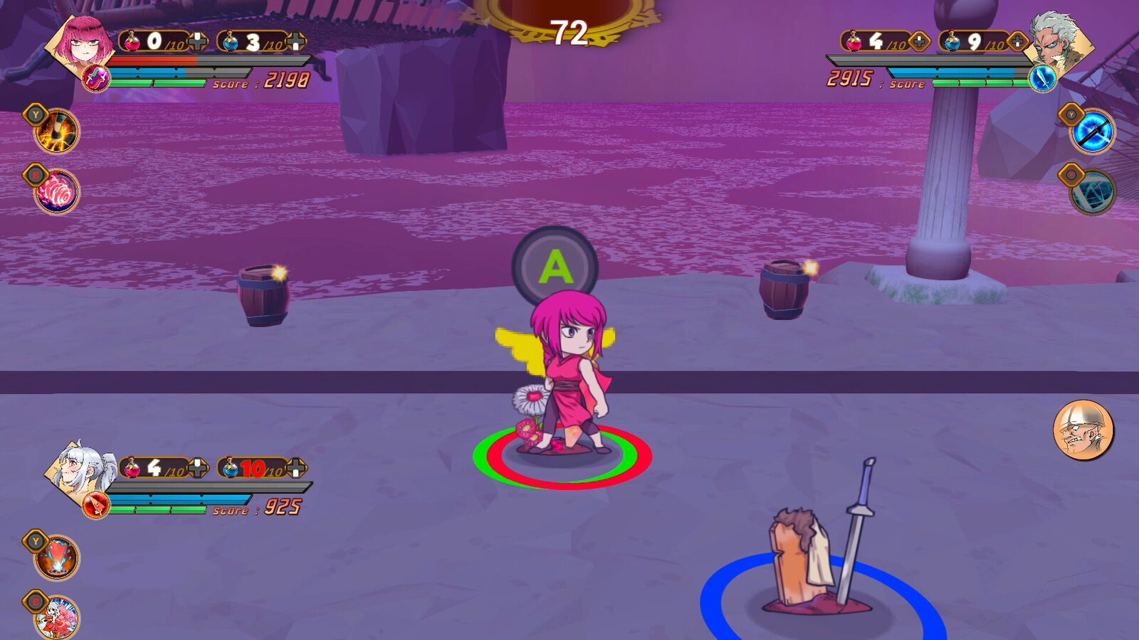 Unrivaled Heroes: 2.5D Brawler