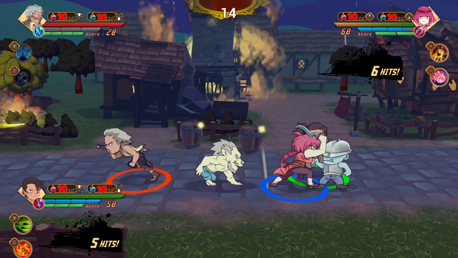 Unrivaled Heroes: 2.5D Brawler